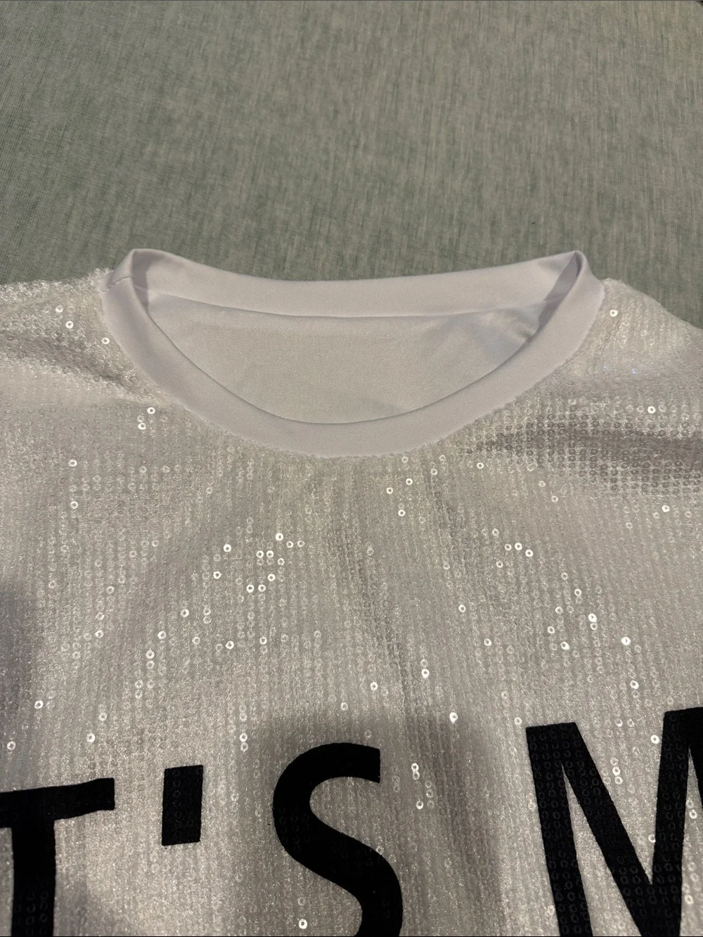 🆕 White Sequin 